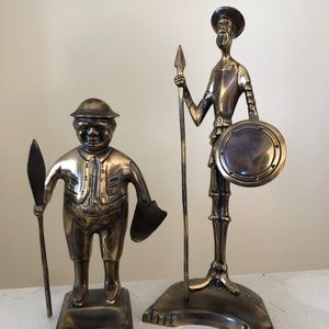 Don Quixote and Sancho Panza ash trays